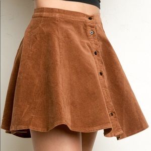 Brandy Melville Suede Skirt